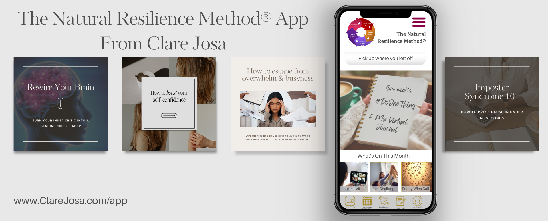 The Natural Resilience Method App